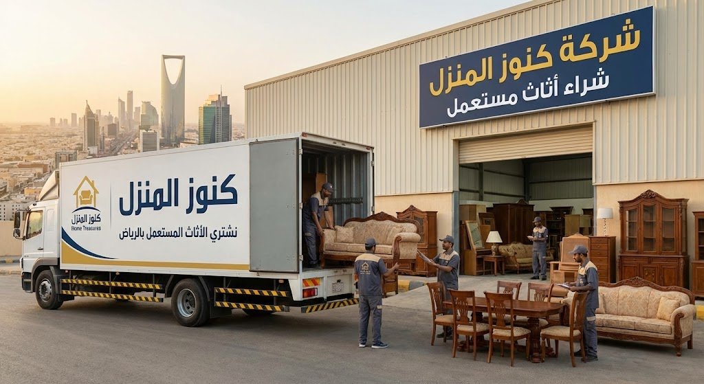 يشترون الاثاث المستعمل بالرياض - شركة كنوز المنزل