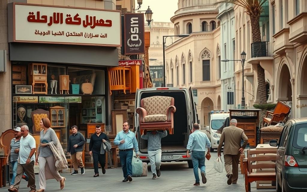 شراء الاثاث المستعمل بمنفوحة