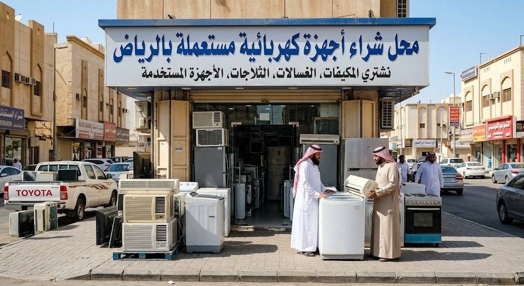 محل شراء اجهزة كهربائية مستعملة بالرياض