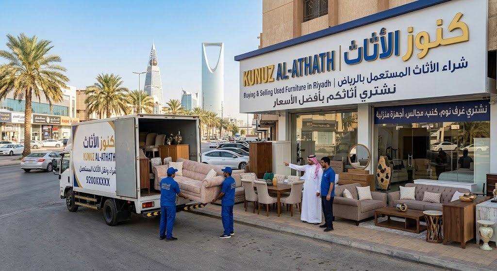آراء العملاء في شراء الاثاث المستعمل بالرياض | تجارب حقيقية مع كنوز الأثاث